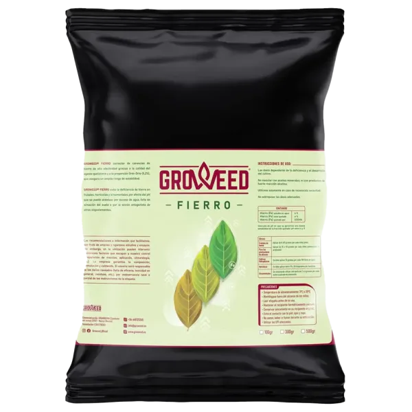 Bolsa producto Groweed Fierro